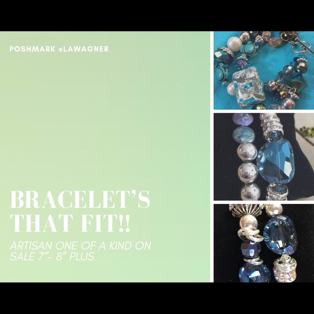 Do YOU HAVE A LARGER WRIST? THEN I AM YOUR DESIGNER.  7”-8”-9” Plus Beautiful